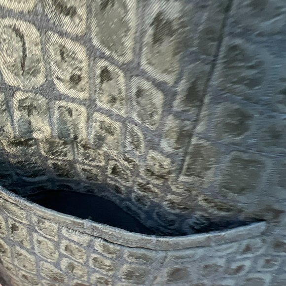 Chico's Long Sleeve Polyester Blend Blazer Jacket Grey Size 2 - Picture 5 of 8